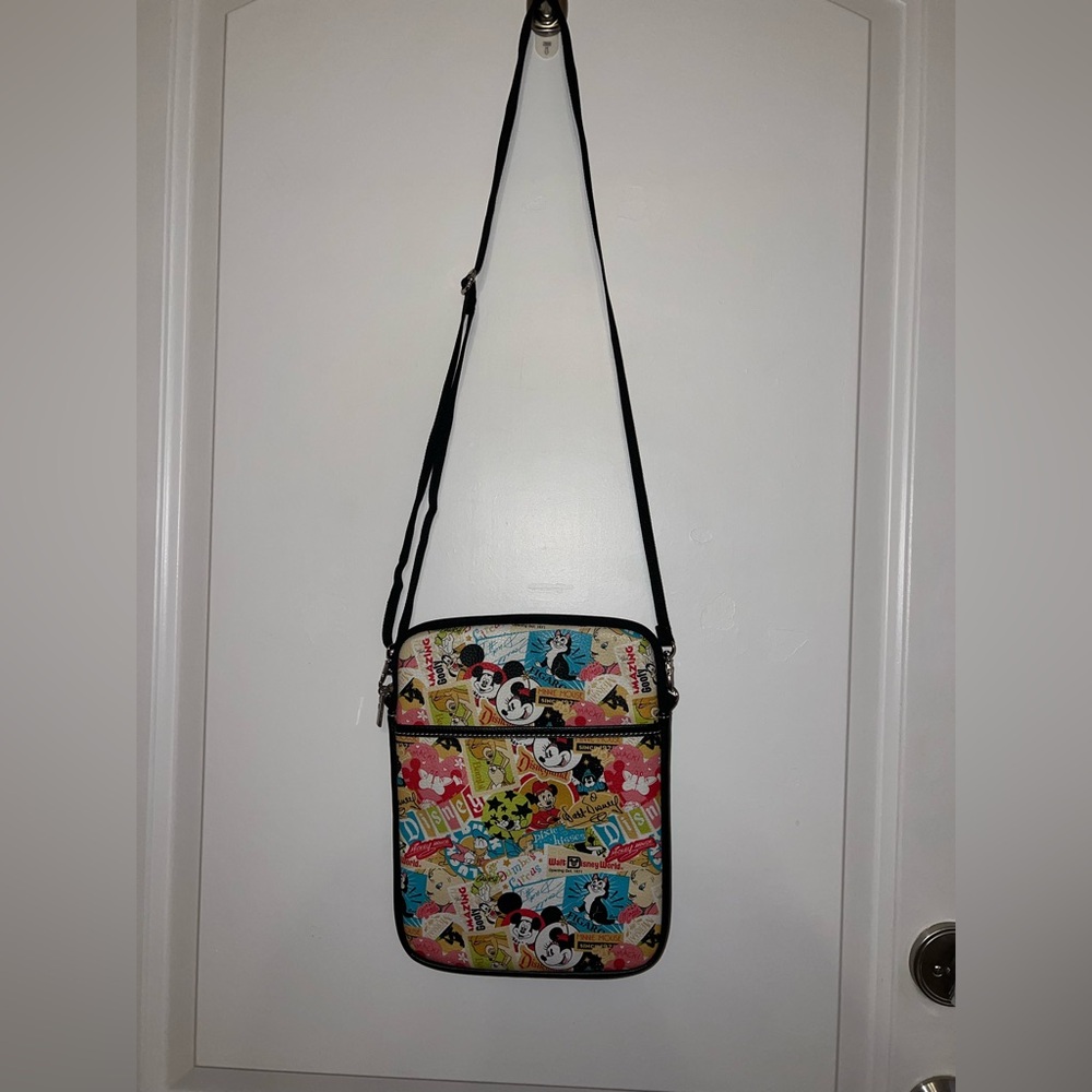 Disney Colorful Comic Print Crossbody Bag
